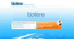 Desktop Screenshot of biotene.co.uk